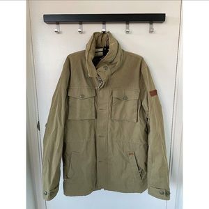 Men’s RVCA green utility shell jacket